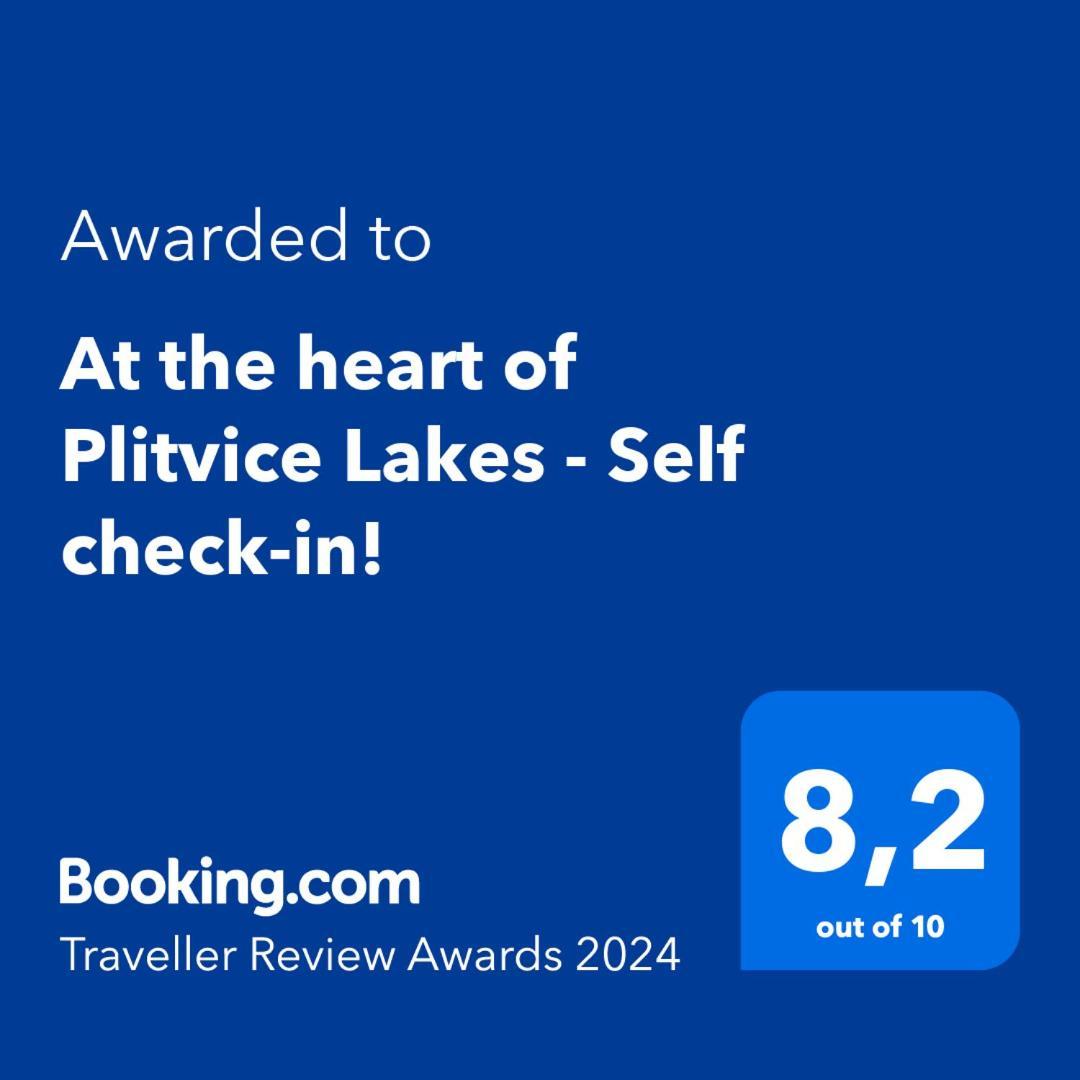 Plitvička JezeraAt The Heart Of Plitvice Lakes - Self Check-In!公寓 外观 照片